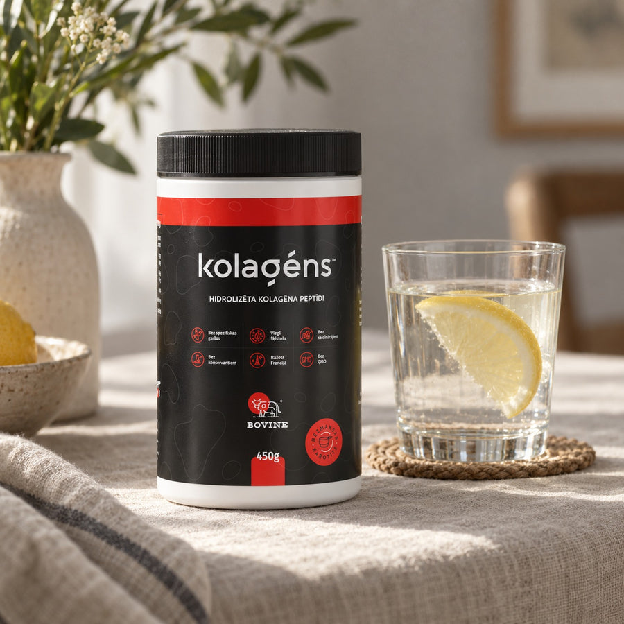 Kolagēns™ ar ūdeni un citronu