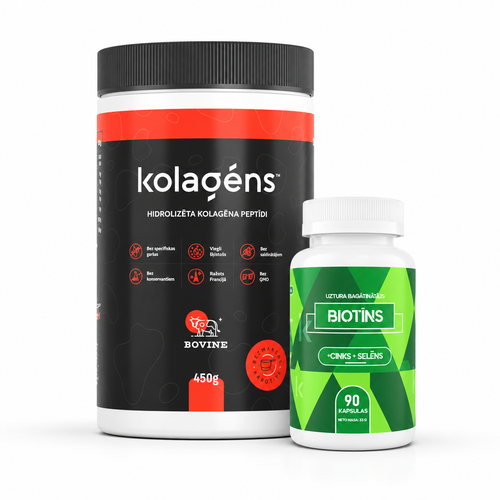 Komplekts Matiem (Kolagēns + Biotīns)