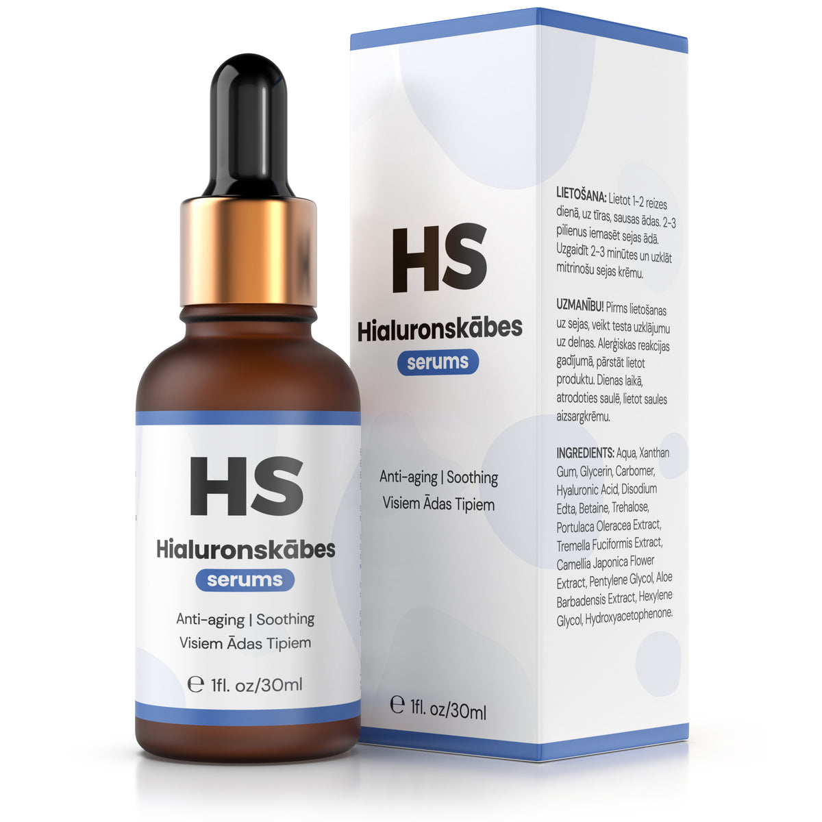 Hialuronskābes Serums