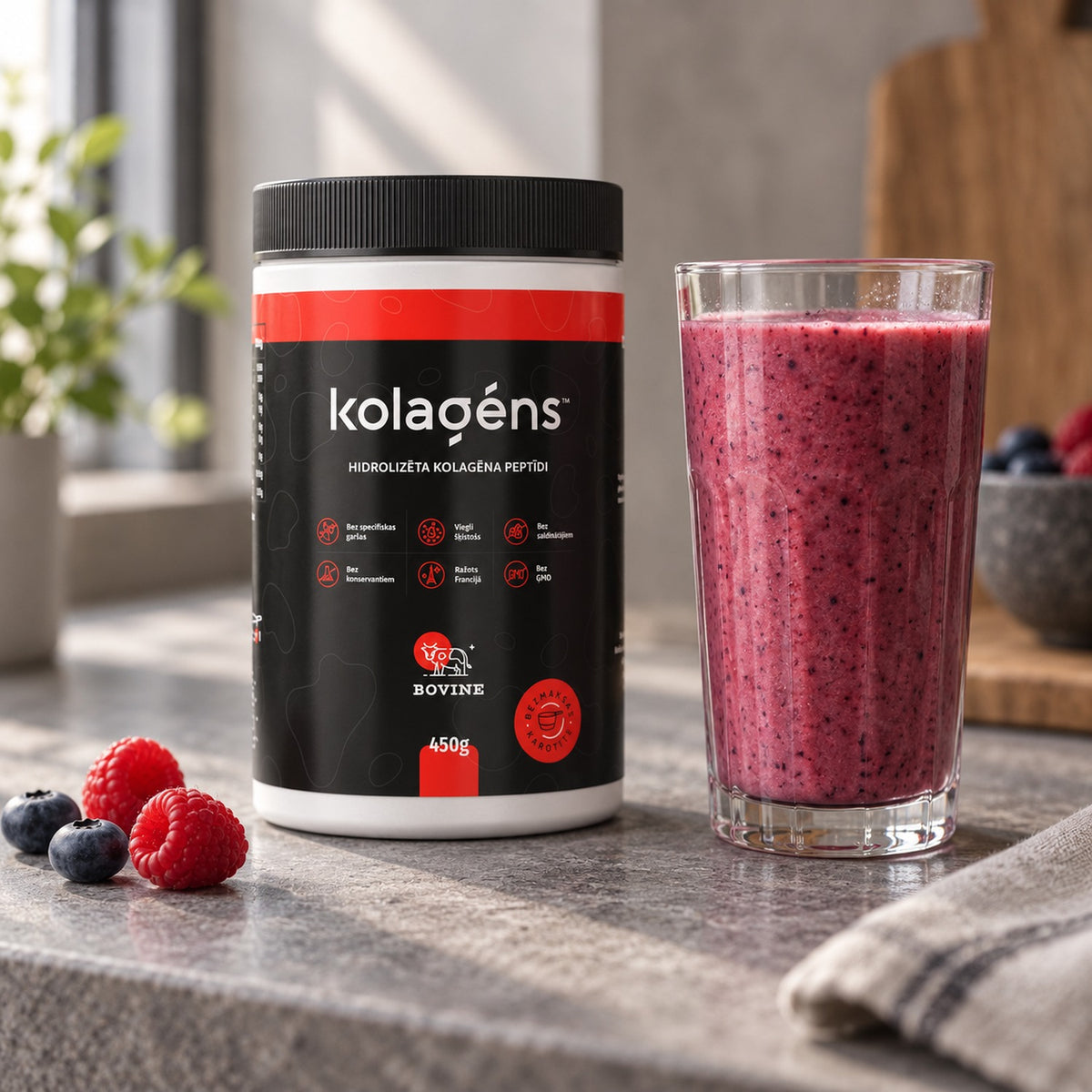 Kolagēns™ ar ogu smūtiju