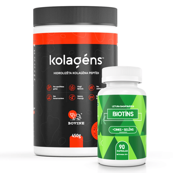 Komplekts Matiem (Kolagēns + Biotīns)