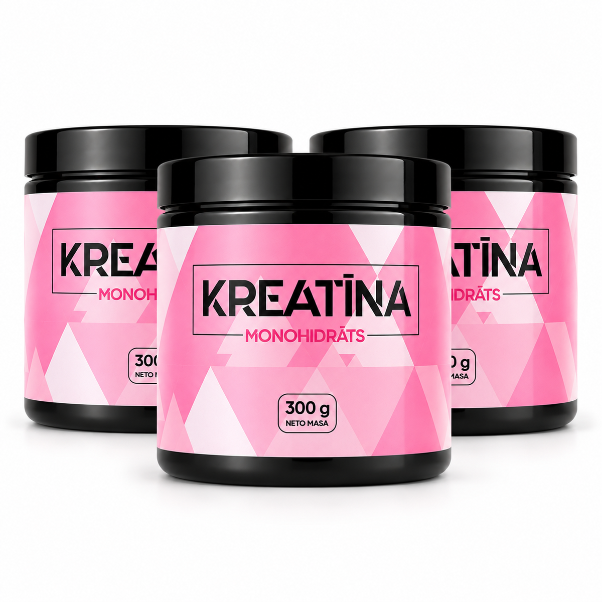 Kreatīna monohidrāts 3 x 300 g
