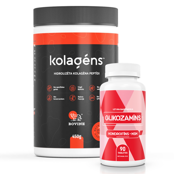 Komplekts Locītavām (Kolagēns + Glikozamīns)