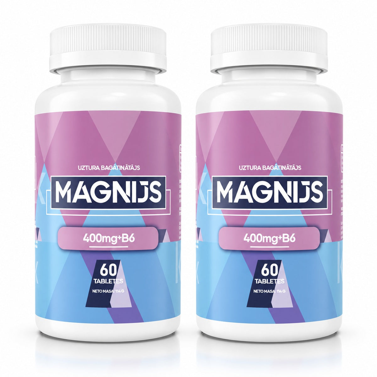 Magnijs 400 mg + B6, 2 iepakojumi