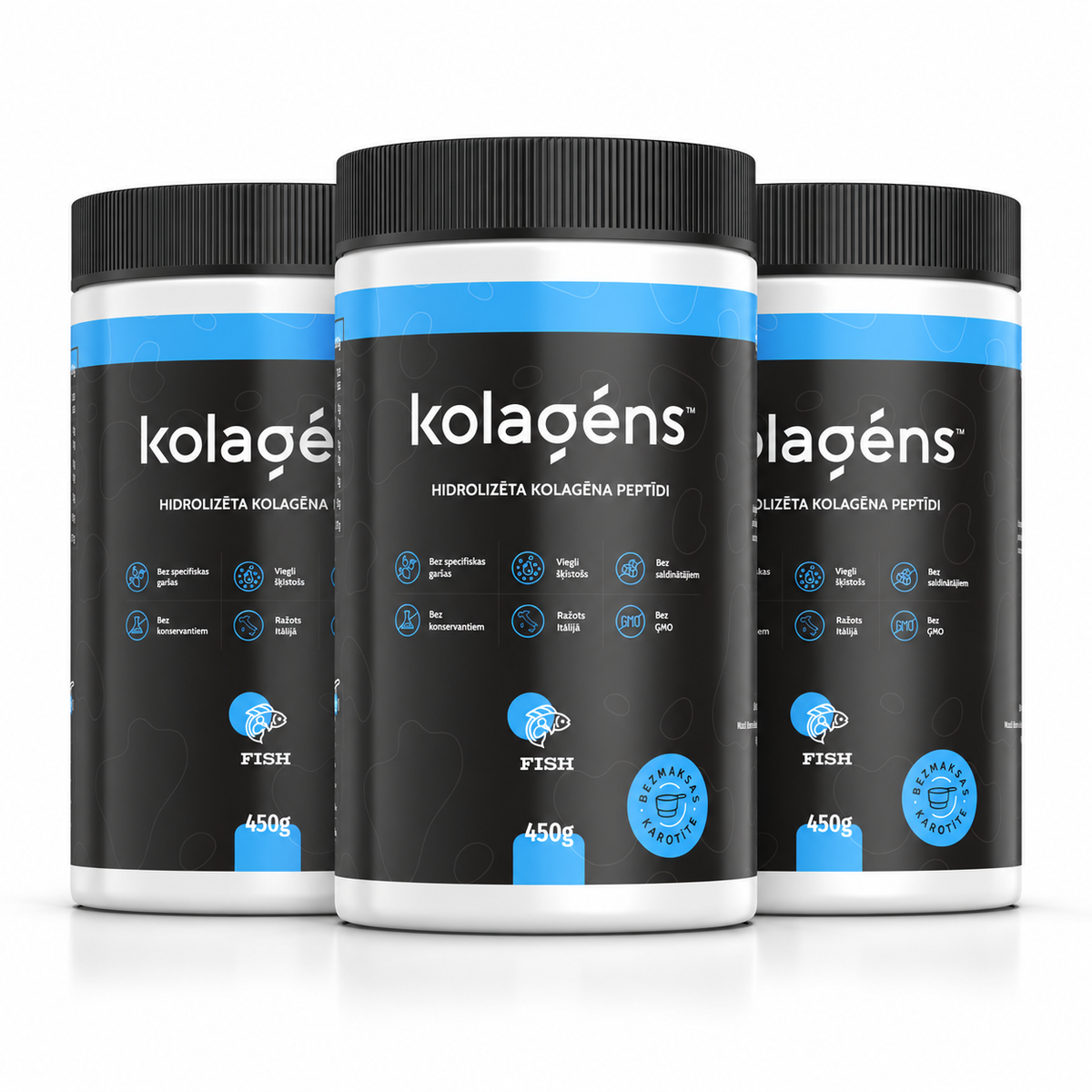 Zivju Kolagēns™ 3 x 450 g