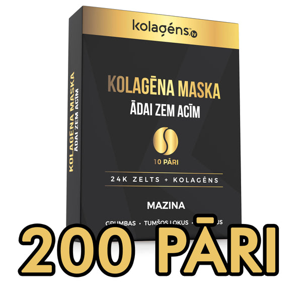 Maska/PAČI ādai zem acīm 200 pāri.